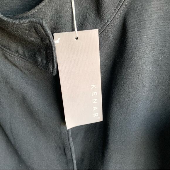Kenar NWT Black Snap Fitted Jacket Size 10 - Picture 4 of 8